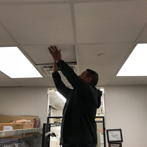 Ceiling Tile Replacement